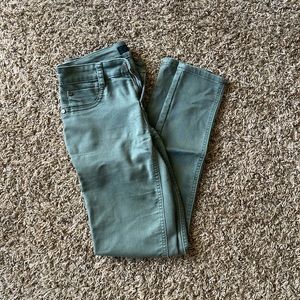 olive green pants